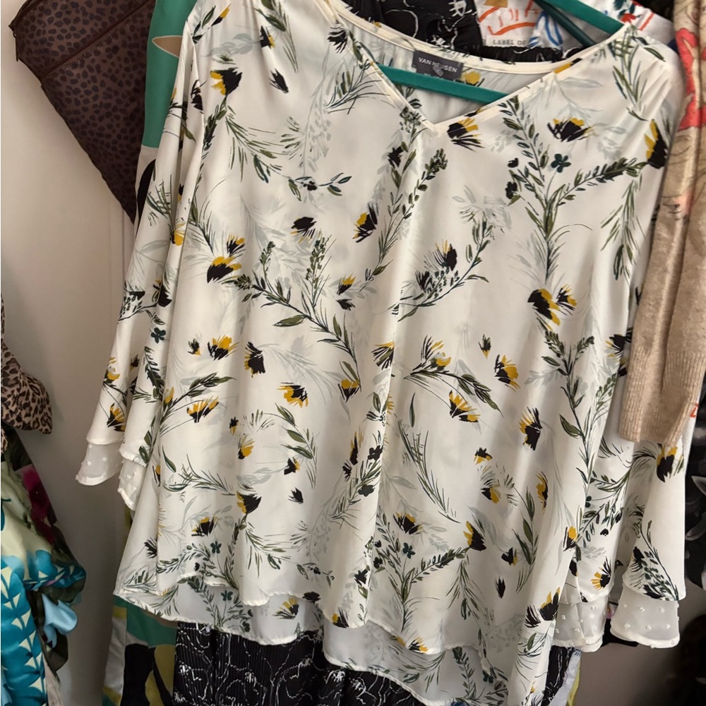 Floral Print Women's Top